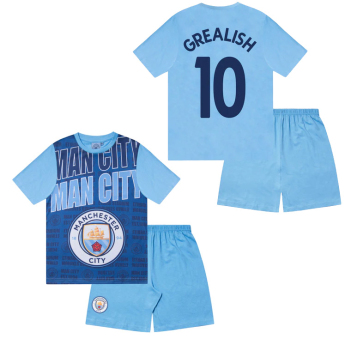 Manchester City gyerek pizsama Text Grealish
