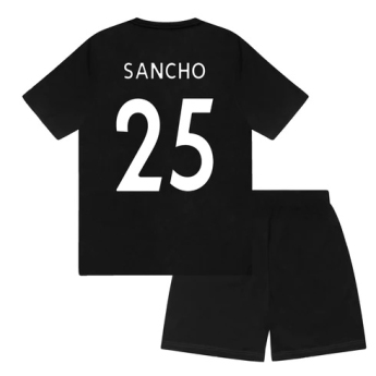 Manchester United gyerek pizsama Crest Sancho