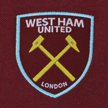 West Ham United pólóing Crest claret
