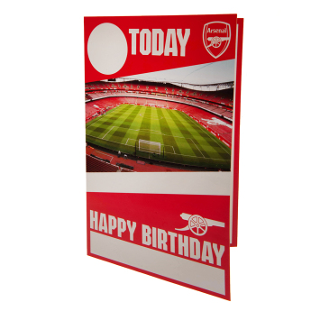 FC Arsenal születésnapi képeslap matricákkal Hope you have a brilliant day