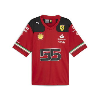 Ferrari férfi póló Sainz Football F1 Team 2023