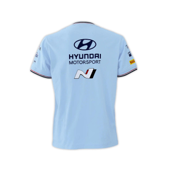 Hyundai Motorsport férfi póló Design Hyundai 2023