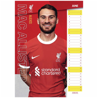 FC Liverpool naptár 2024