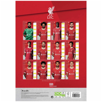FC Liverpool naptár 2024