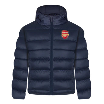 FC Arsenal gyerek téli kabát Quilted navy