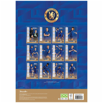 FC Chelsea naptár WFC 2024