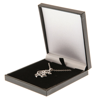 FC Rangers nyaklánc medállal Scroll Crest Stainless Steel Pendant & Chain