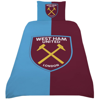 West Ham United 1 drb ágynemű Single Duvet Set CS