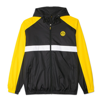 Borussia Dortmund férfi kapucnis kabát Windbraker