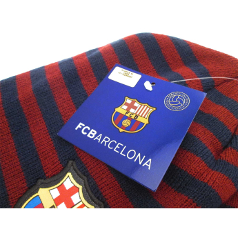 FC Barcelona téli sapka stripe