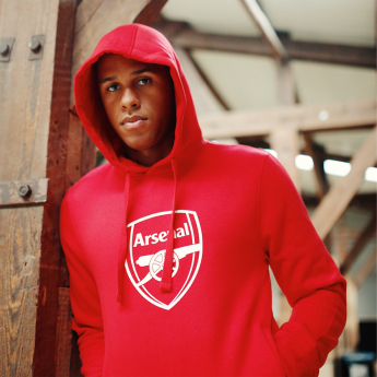 FC Arsenal férfi kapucnis pulóver No1 red