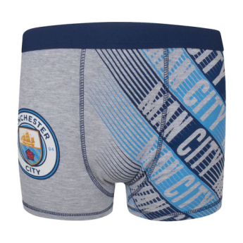 Manchester City gyerek boxeralsó 3pack blue