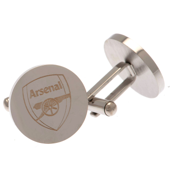 FC Arsenal mandzsettagomb Stainless Steel Round Cufflinks