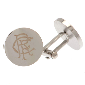 FC Rangers mandzsettagomb Stainless Steel Round Cufflinks