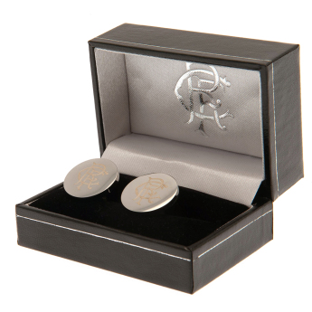 FC Rangers mandzsettagomb Stainless Steel Round Cufflinks