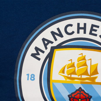 Manchester City férfi póló No1 Tee navy