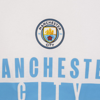 Manchester City férfi póló No2 Tee white