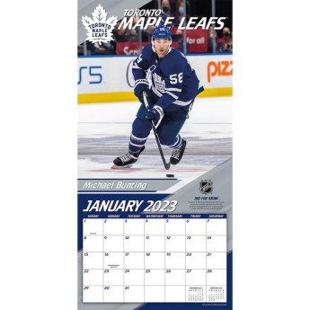 Toronto Maple Leafs naptár 2023 Wall