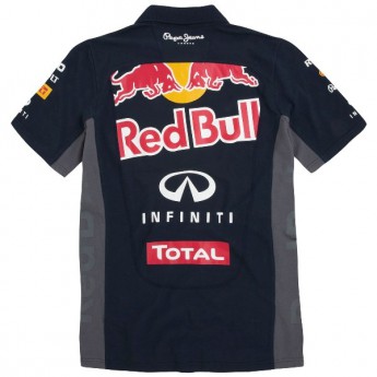 Red Bull Racing blau férfi póló