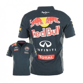 Red Bull Racing blau férfi póló