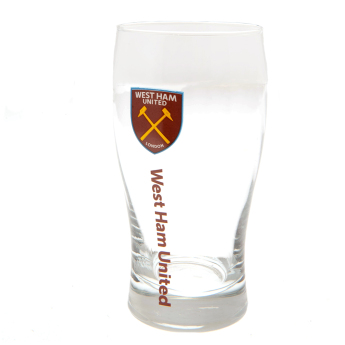 West Ham United poharak Tulip Pint Glass