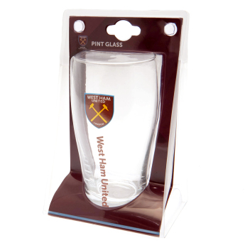 West Ham United poharak Tulip Pint Glass