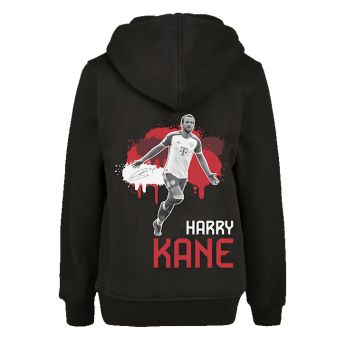 Bayern München gyerek kapucnis pulóver Kane black