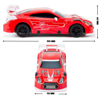 FC Arsenal távirányítós autó Radio Control Sportscar 1:24 Scale