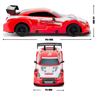 FC Liverpool távirányítós autó Radio Control Sportscar 1:24 Scale