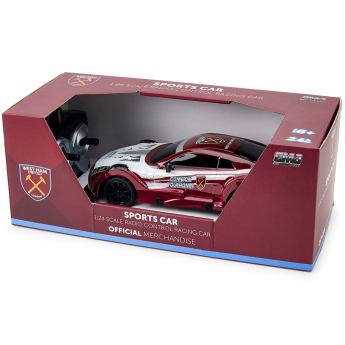 West Ham United távirányítós autó Radio Control Sportscar 1:24 Scale