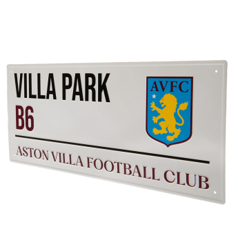 Aston Villa fali tábla Street Sign