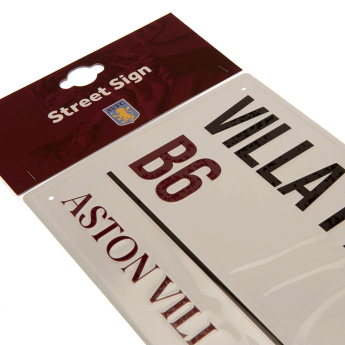 Aston Villa fali tábla Street Sign