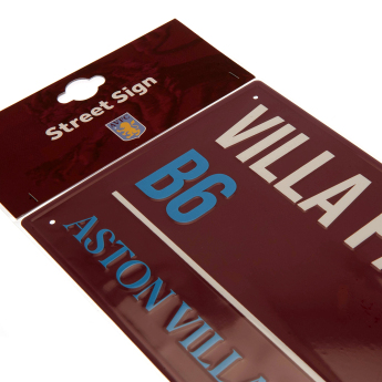 Aston Villa fali tábla Street Sign CL