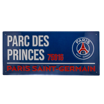 Paris Saint Germain fali tábla Street Sign NV