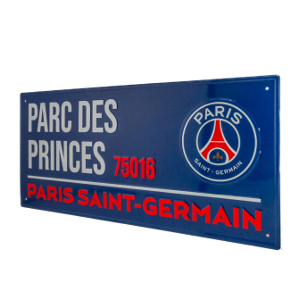 Paris Saint Germain fali tábla Street Sign NV