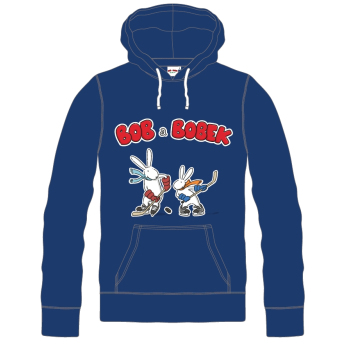 Jégkorong képviselet gyerek kapucnis pulóver Czech republic Bob a Bobek Hockey 2015 Blue