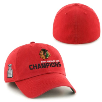 Chicago Blackhawks baseball sapka 2015 Stanley Cup Champions Franchise RED
