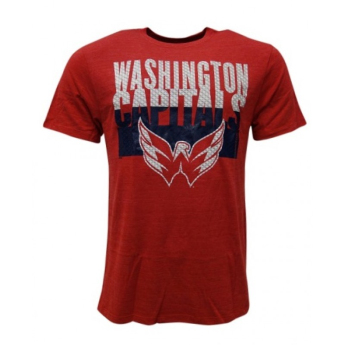 Washington Capitals férfi póló Reebok Split Time red