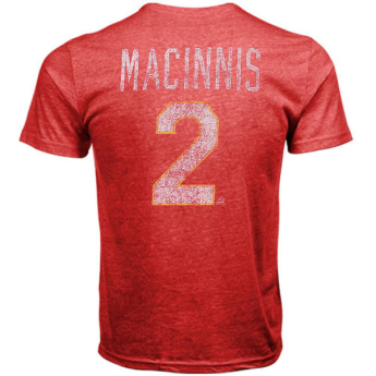 Calgary Flames férfi póló red #2 Al MacInnis Legenda NHL
