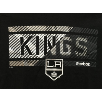 Los Angeles Kings férfi póló Freeze Stripe black