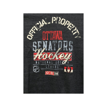 Ottawa Senators férfi póló Official Property black
