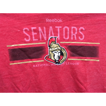 Ottawa Senators férfi póló Stripe Overlay red