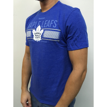 Toronto Maple Leafs férfi póló Stripe Overlay blue