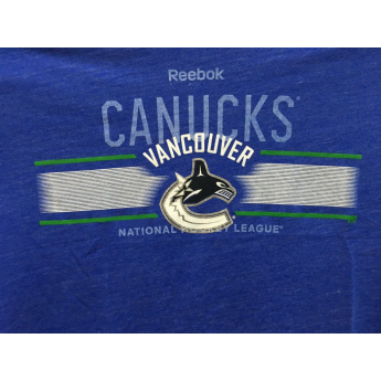 Vancouver Canucks férfi póló Stripe Overlay blue