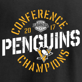 Pittsburgh Penguins férfi póló 2017 Eastern Conference Champions Full Strength Roster