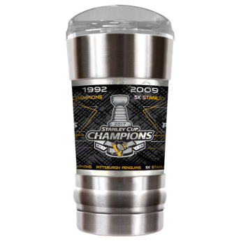 Pittsburgh Penguins bögre 2017 Stanley Cup Champions 20oz. Slam Travel Tumbler