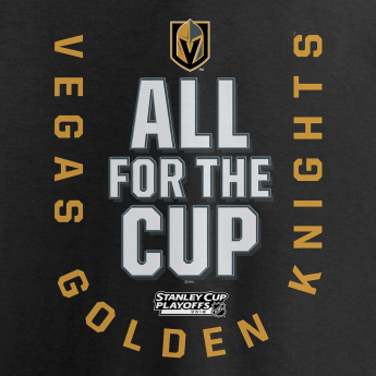 Vegas Golden Knights férfi póló 2018 Stanley Cup Playoffs Bound Behind The Net