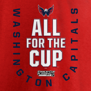 Washington Capitals férfi pulóver red 2018 Stanley Cup Playoffs Bound Behind The Net