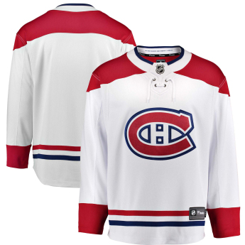 Montreal Canadiens hoki mez white Breakaway Away Jersey