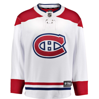 Montreal Canadiens hoki mez white Breakaway Away Jersey